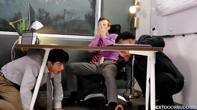 Office Affairs: The Bosss Secret Surprise!