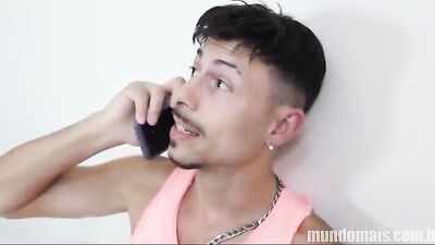 Twin Brothers Showcase Their Velvet Chests in a Gay Porn Video