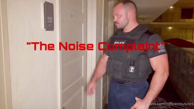 Musclebound Cop Gets Caught Up in a Sexcapade with an American Tourist