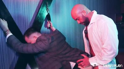 Parched Desires: A Suited Servicemans Gay Porn Adventure