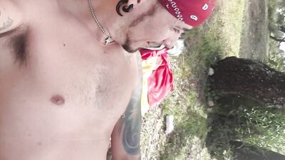 Cruising the Streets of Madrid: Raw, Unprotected Gay Sex in Public Parks with Strangers from Abroad