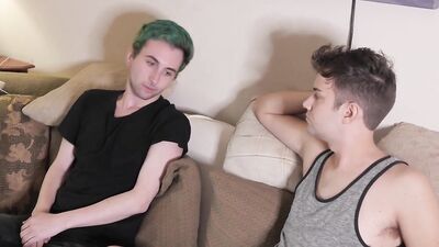 Emo Punk Lads Harper White and Clay Sanders Suck and Fuck in the Afternoon Sun in Boy Fun!