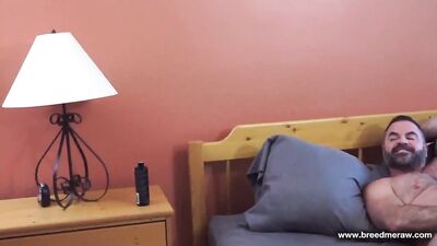 Getting Ass Fucked by a Muscular Bear Jockstrap