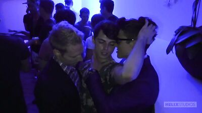 Big City Threesome - Max Carter, Blake Mitchell & Ben Masters Night at the Str8 Up Gay Porn Awards