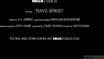 Unleashing His Inner Beast Helix Studios presents Travis Berkleys Berkleys Big Dildo where he unleashes his inner beast and explores his sexual desires.