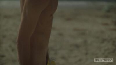 Camerons Coastal Cock-tease: One-Man Beach Party!