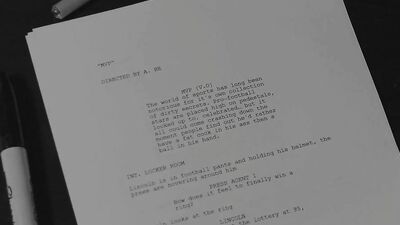 Gay Porn Slam Dunk: American Footballer Gets Coachs Muscles Hard in the Locker Room