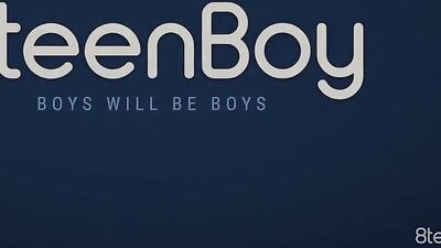 Gay Porn: Young and Skinny Shrimp Boys in their College Dorm Rooms Busting Out on Each Other!