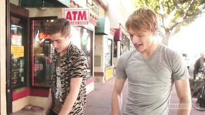 Strolling the Boulevard - A Gay Office Romance Turned Into a Hot Blowjob Session