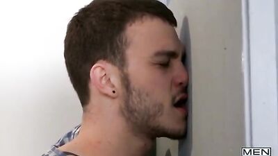 Glory Hole Domination - Cliff Jensen & Tyler Sweets Gay Porn Adventure