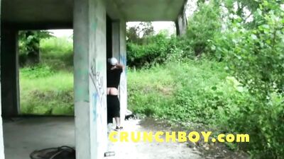 Rough and Ready: Sucking Dicks in the Streets with French Hottie Jordan Fox