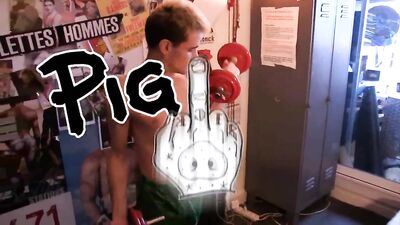 French Fuckboy Gets Nuked by a Big Dick, Starring French Bastard