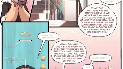 Furry Comic Dub: 609 by Brae! (Furry Animation, Furries, Furry Sex, Furry, Public Anal)