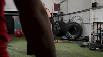 Crossfit Muscle Fever - Woody Fox, Grant Ryan and Steven Lees Gay Threesome Porn Video
