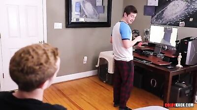 Virtual Reality Temptation: A Gay Porn Video Starring Colby Chambers and Jae Wilde