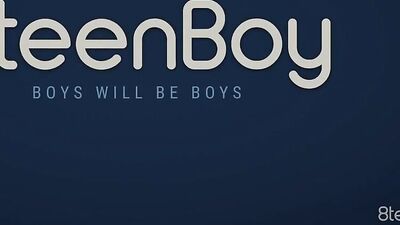 Gay Teen Passionately Banged Like a Dog - Keagan Case & Garrett Kinsley