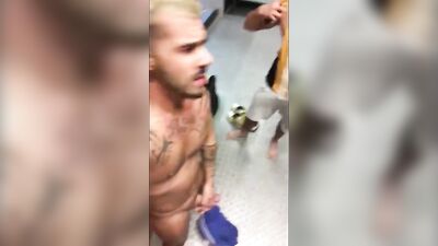 Grizzly Bareback with a Fresh Sperm Dose: A Tattooed Sailor Gets His Cock Sucked by a Bear Until He Cums in Its Mouth