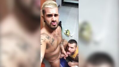 Grizzly Bareback with a Fresh Sperm Dose: A Tattooed Sailor Gets His Cock Sucked by a Bear Until He Cums in Its Mouth