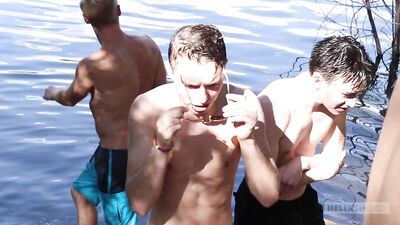 Behind the Scenes of Helix Studios Mega-Porn Production The Lake House