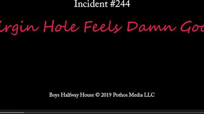 Fresh and Tight Skater Hipsters Virgin Butt is a Sensation: First Time Anal Piercing Experience