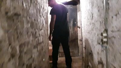 Ramses, The Arab Beast - Devouring a Passive Tiny Bottom in the Caves