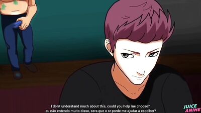 Murilo! All it took was putting on panties to make the mature bear have a hard-on!