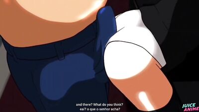 Murilo! All it took was putting on panties to make the mature bear have a hard-on!