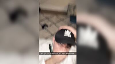 Snap Lea*ked! Caught shagging the popular bully!