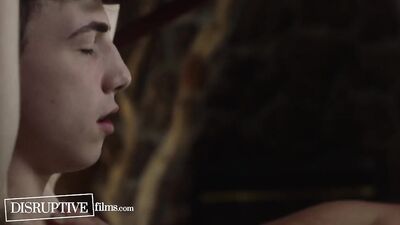 Bound Twink Becomes Wild Man On Hiking Training Camp - Adam Ramzi, Troye Jacobs