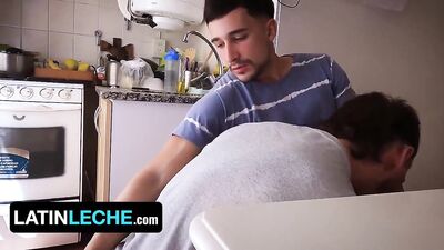 Latino Jock Fucks His First Guy! - LatinLeche