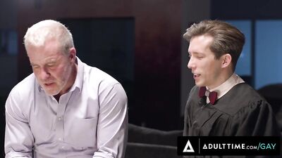 HETEROFLEXIBLE - Newly Graduated Twink Isaac Parker Seduces His Hot Silver Fox Teacher Dale Savage