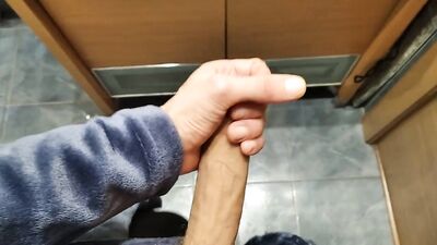 ????????????????Mature Man with Nice Body and Huge Cock Unloads a MASSIVE CUMSHOT!