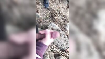 Fishing With the Stepbrother Sucks Me By The River and Gets Huge Facial