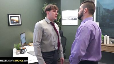 Bearded Rival Dicked Down By Office Slut - Julian Brady, Josh Brady - NextDoorStudios