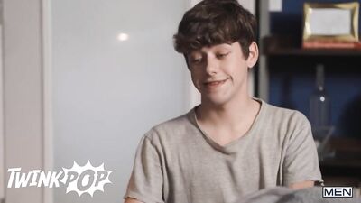 TWINKPOP - Horny Twink Joey Mills Seduces His Roommates Finn Harding & Troye Dean Into A Threesome