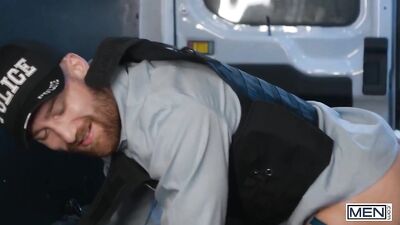 MEN - Horny New Enforcer Malik Delgaty Decides Thats He Wants To Fuck Sexy Cop Olivier Robert