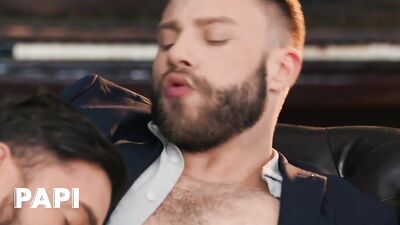 Papi - Manuel Reyes Puts His Work Aside When His Husband Diego Reyes Begins Caressing His Neck