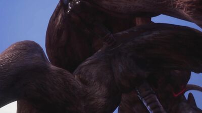 Minotaurs Fuck Each Other Hard (Anal Licking / Big Dick) Furry Porn | Wild Side Furries