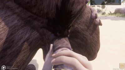 Wild Life / Gay Furry Blowjob in POV