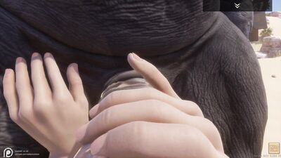 Wild Life / Gay Furry Blowjob in POV