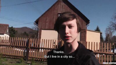 CZECHHUNTER 535 - Cute Slim Czech Twink Suck And Rides Raw Cock On POV Camera