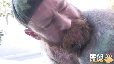 BEARFILMS Muscular Cub Jack Dixon Fucked By Bear Daddys Dick