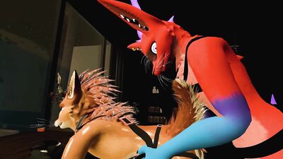 Furries fucking in the office