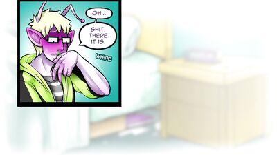 Alien twink daydreams about his hot best friend (Comic) Zeggy's Side