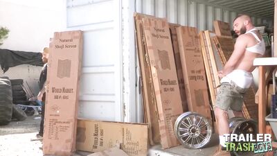 TRAILERTRASHBOYS Hairy Jack Dixon Barebacks Donnie Argento