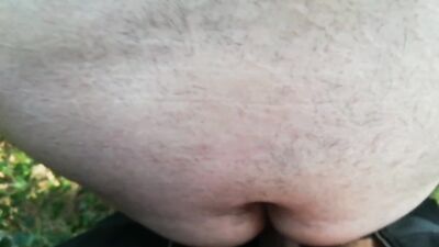 Baiser et sucer dans la nature entre chubby