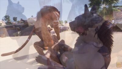 Wild Life / Gay Furrie Gangbang