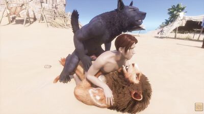 Wild Life / Gay Furrie Gangbang