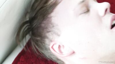 FIRST BBC! Amateur White Twink Gets Man Pussy Destroyed By Big Black Cock