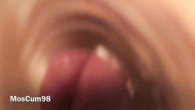 FUCK FLESHLIGHT 1-st TIME INSIDE VIEW (HUGE CUMSHOT)